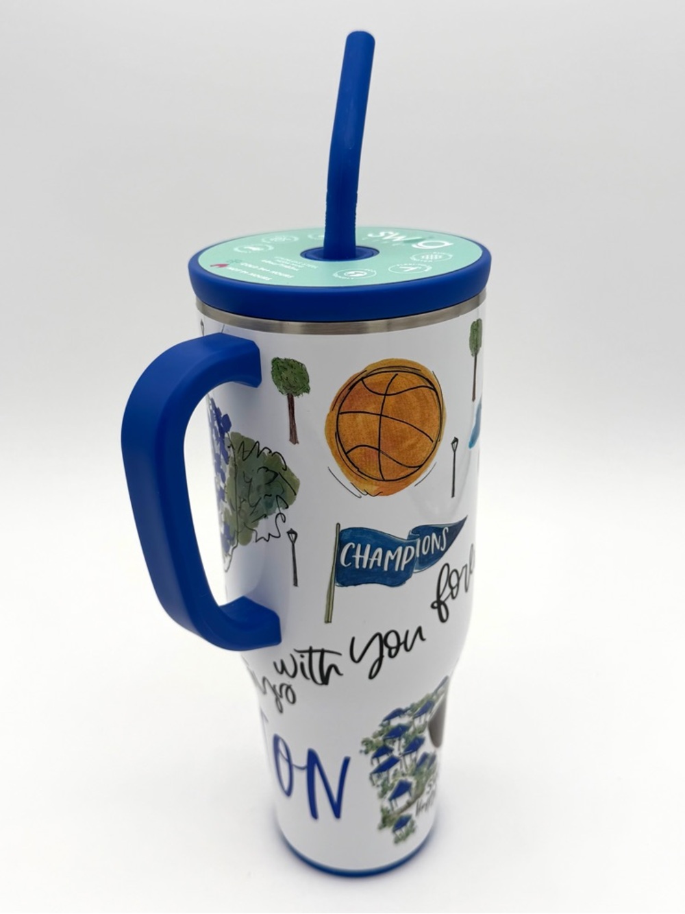 NWT New Swig Life SATURDAYS IN LEXINGTON Kentucky Mega Mug 40oz Tumbler Cup - Picture 3 of 4
